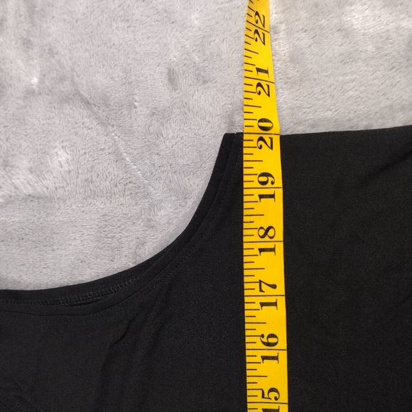 Eileen Fisher Womens Silk Sleeveless Scoop Neck Tank Blouse Black Size L NWOT - Picture 6 of 7